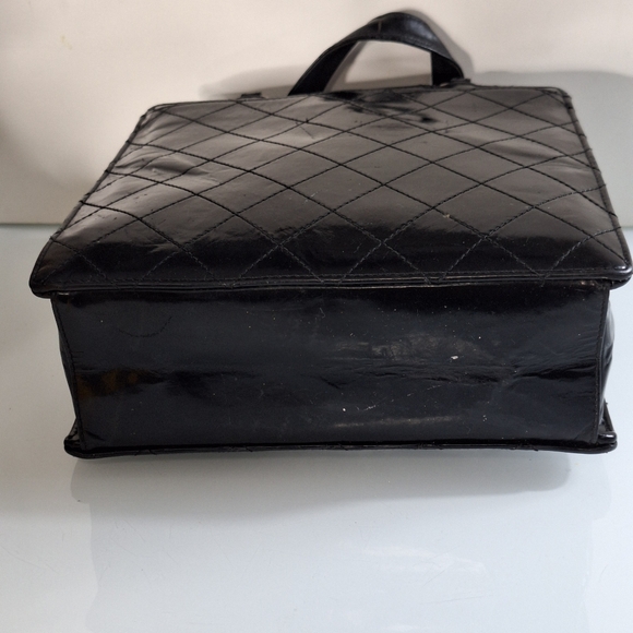Auth Chanel matalesse patent bag